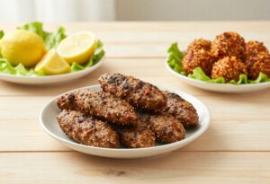 Çiğ köfte végétarien (boulettes de boulgour)