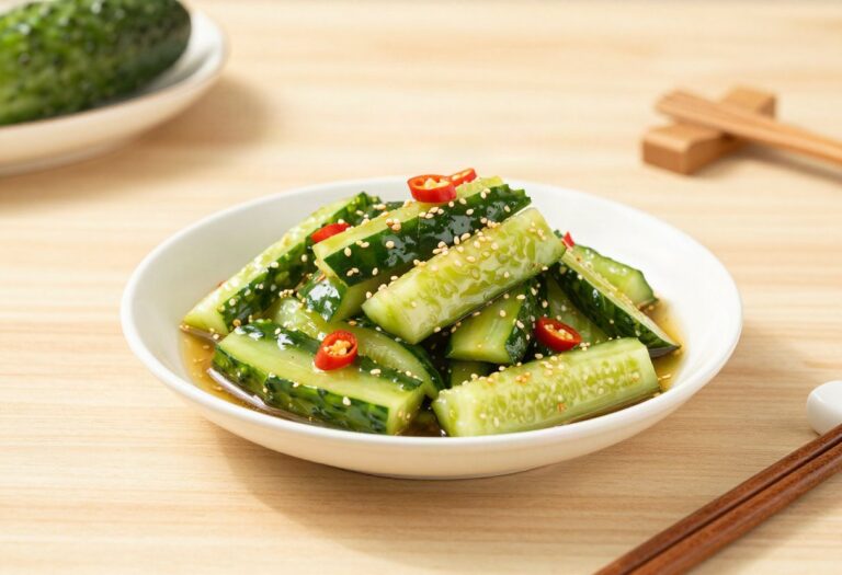 Concombres marinés à l&rsquo;asiatique