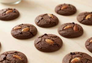 Cookies choco-amande sans beurre