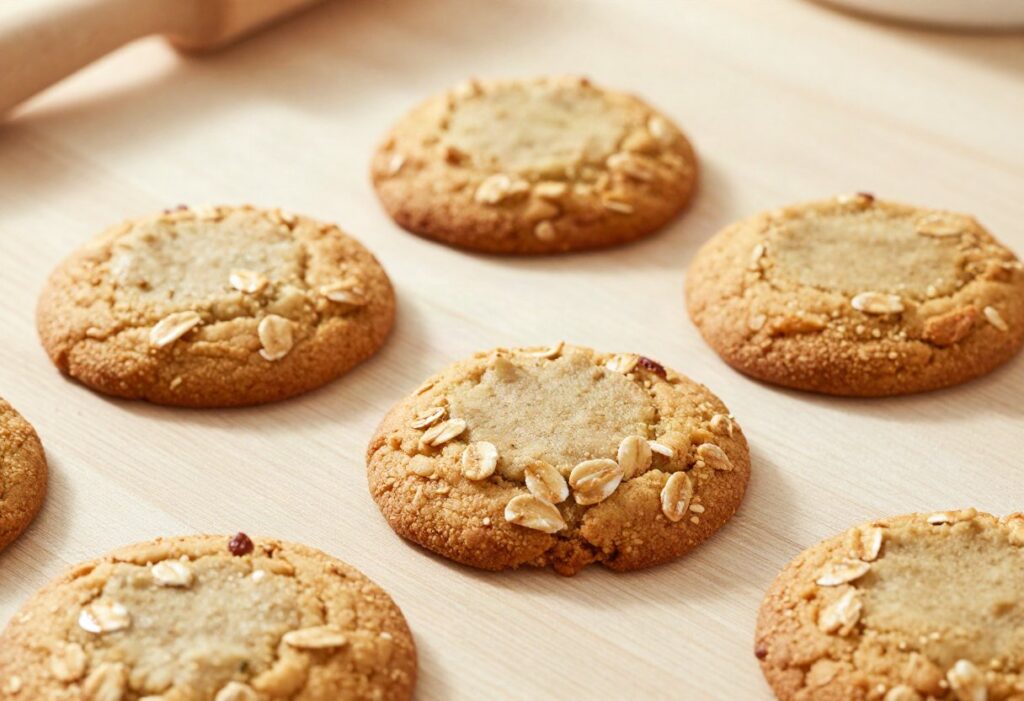Oat protein cookies