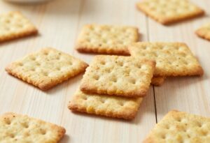 Chickpea crackers