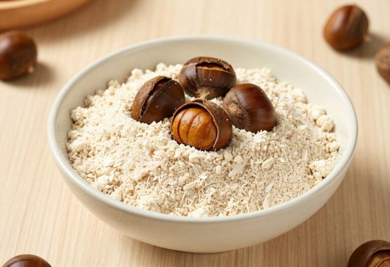 Chestnut flour and chestnuts