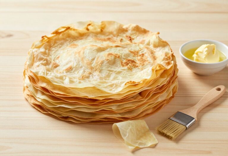 Filo pastry sheets