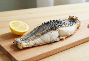 Cooked pollock fillet