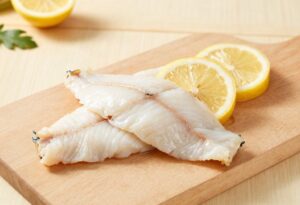 Cooked hoki fillets