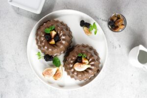 Flan au chocolat