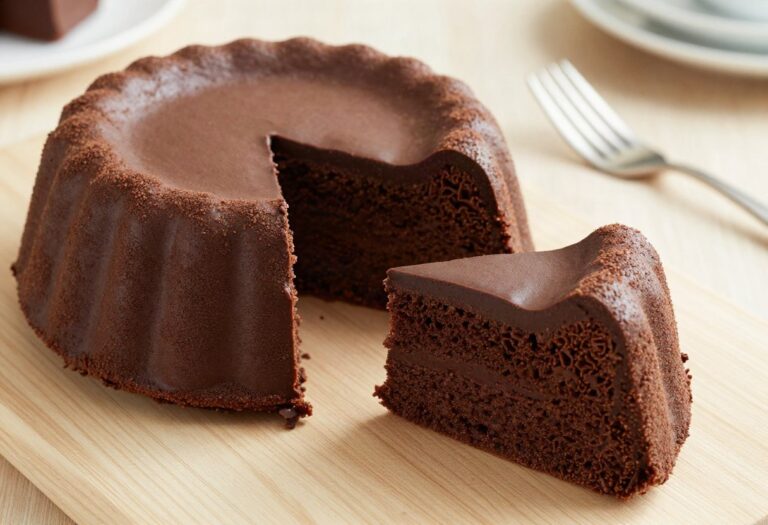 Fondant au chocolat sans beurre