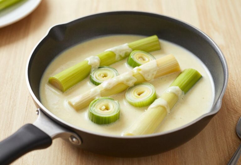 Fondue de poireaux