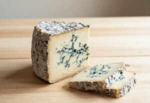 Sliced Fourme d'Ambert