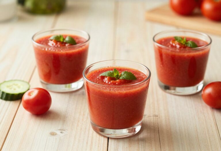 Gaspacho tomate-concombre