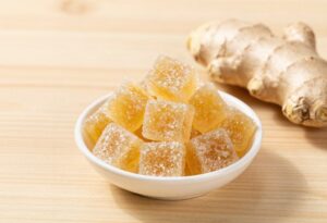 Crystallised ginger