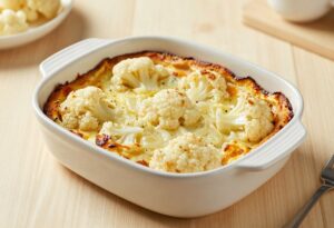Gratin de chou-fleur léger