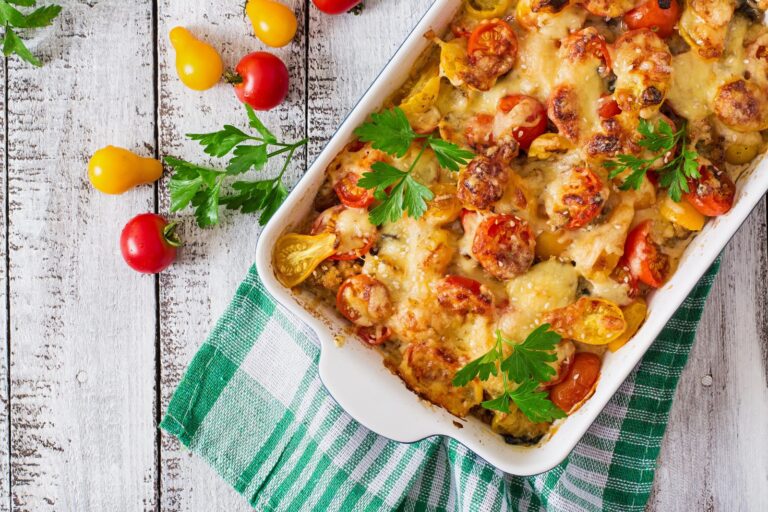 Gratin de légumes léger