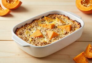 Gratin de potiron et quinoa