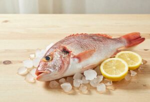 Whole red gurnard