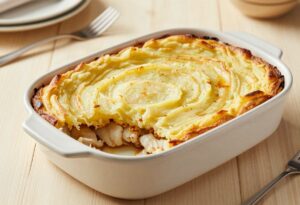 Hachis parmentier de poisson léger