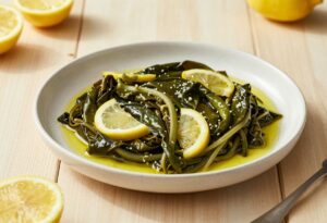 Horta (verdures grecques à l’huile et citron)