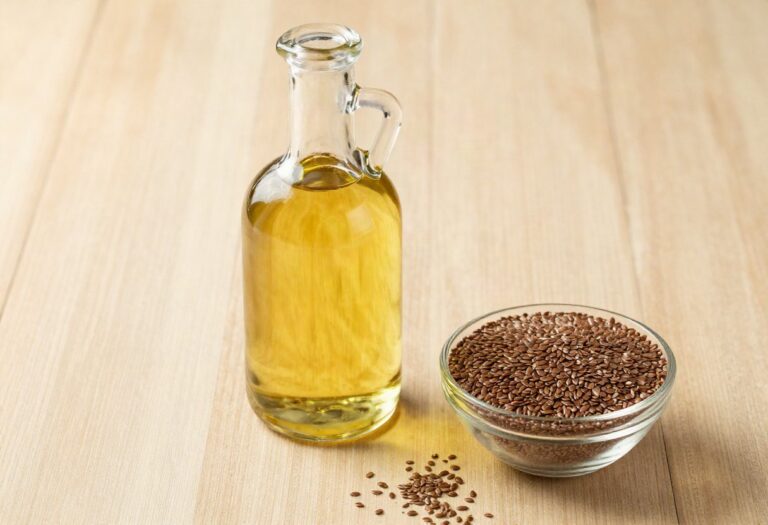 Linseed oil and flaxseeds