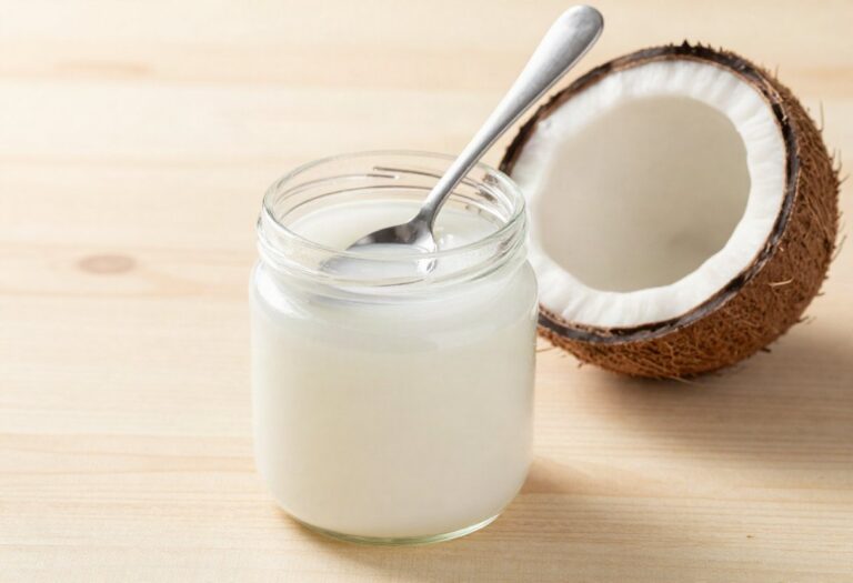 Coconut oil and coconut