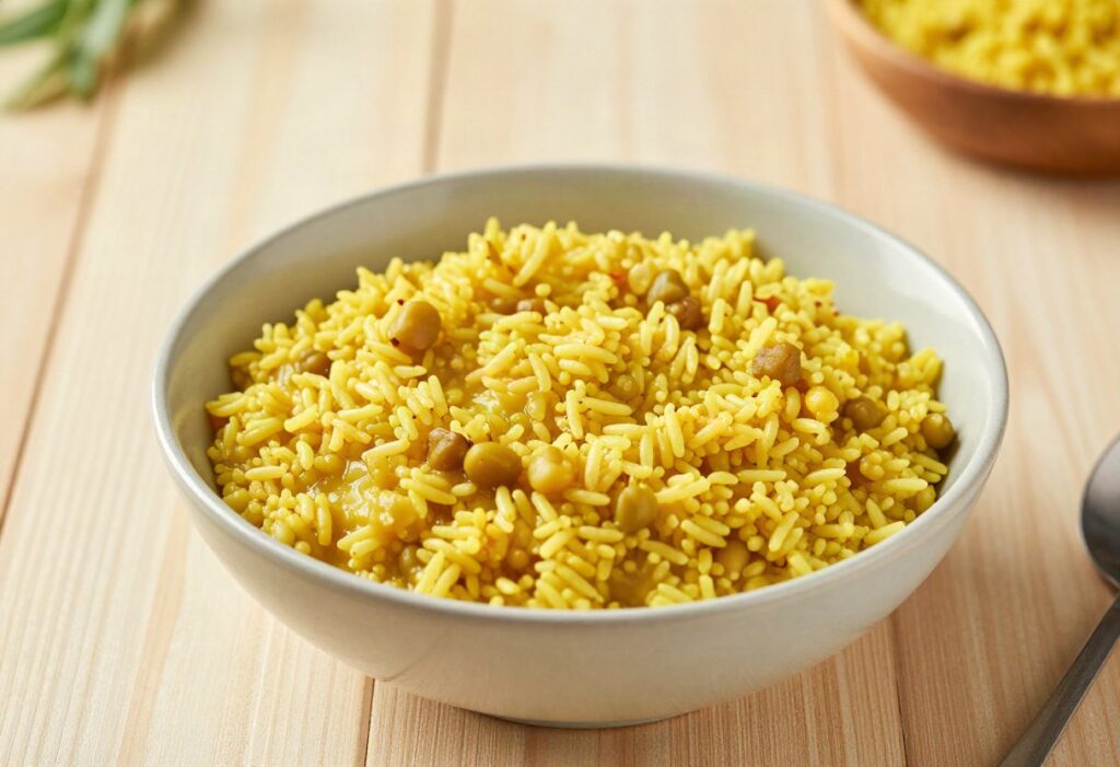 Kitchari (riz et lentilles épicés)