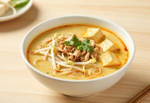 Laksa de légumes léger