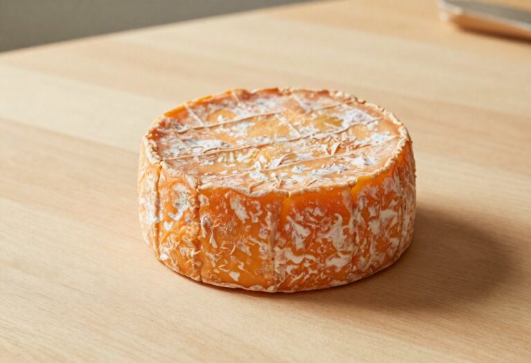 Langres with an orange rind