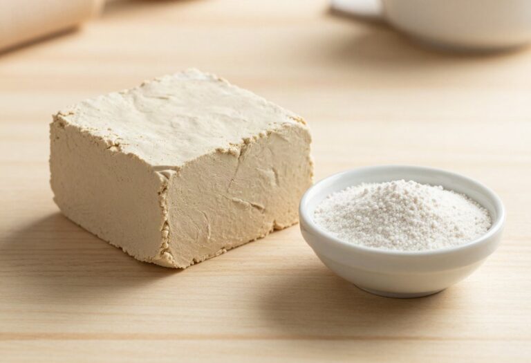 Fresh and dried baker's yeast