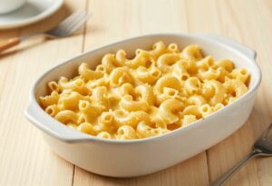 Macaronis au fromage légers
