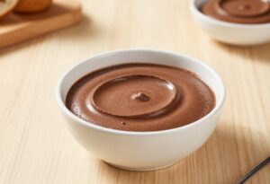 Traditional chocolate mousse