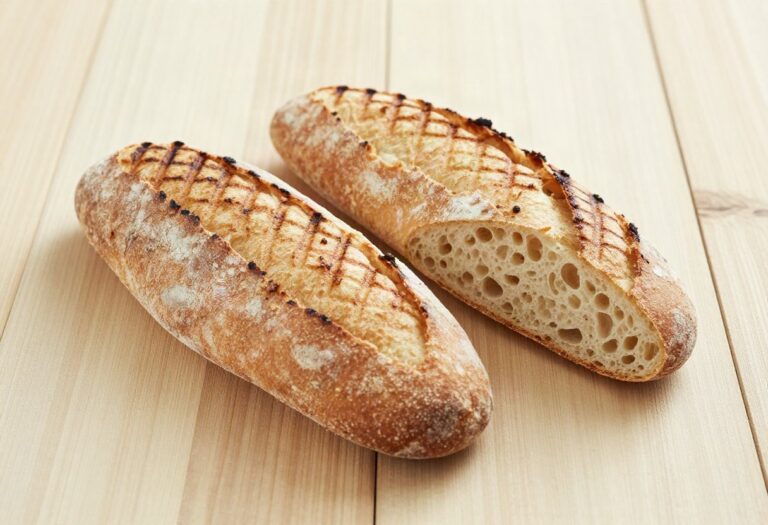 Panini rolls, one cut open