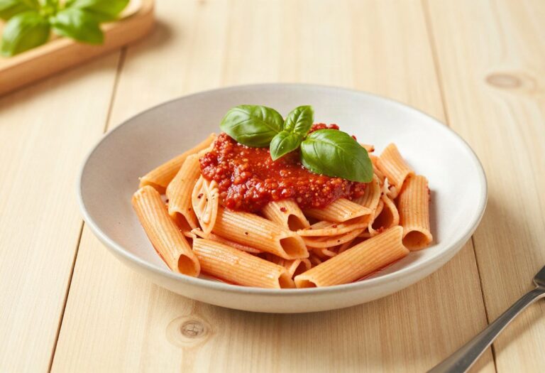 Pâtes au pesto rosso