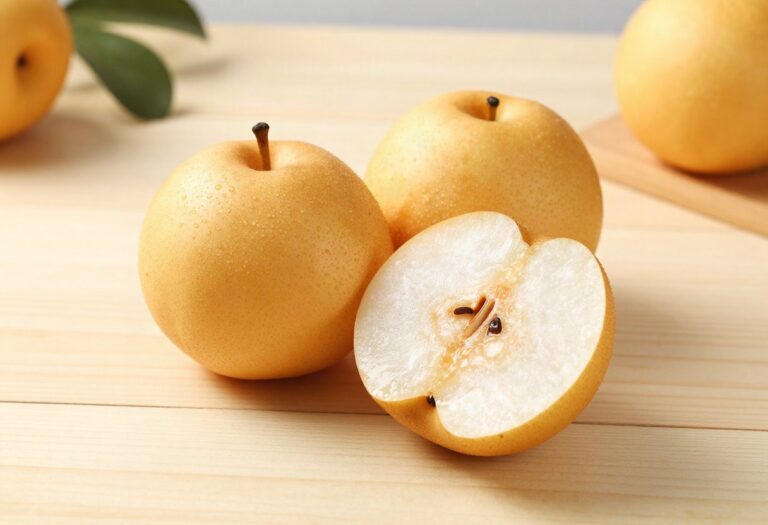 Asian nashi pears