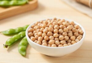 Pigeon peas in a bowl