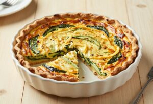 Quiche sans pâte aux légumes
