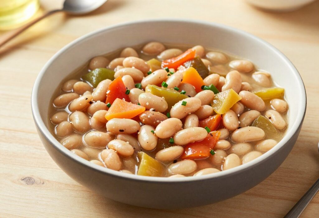 White bean and vegetable stew