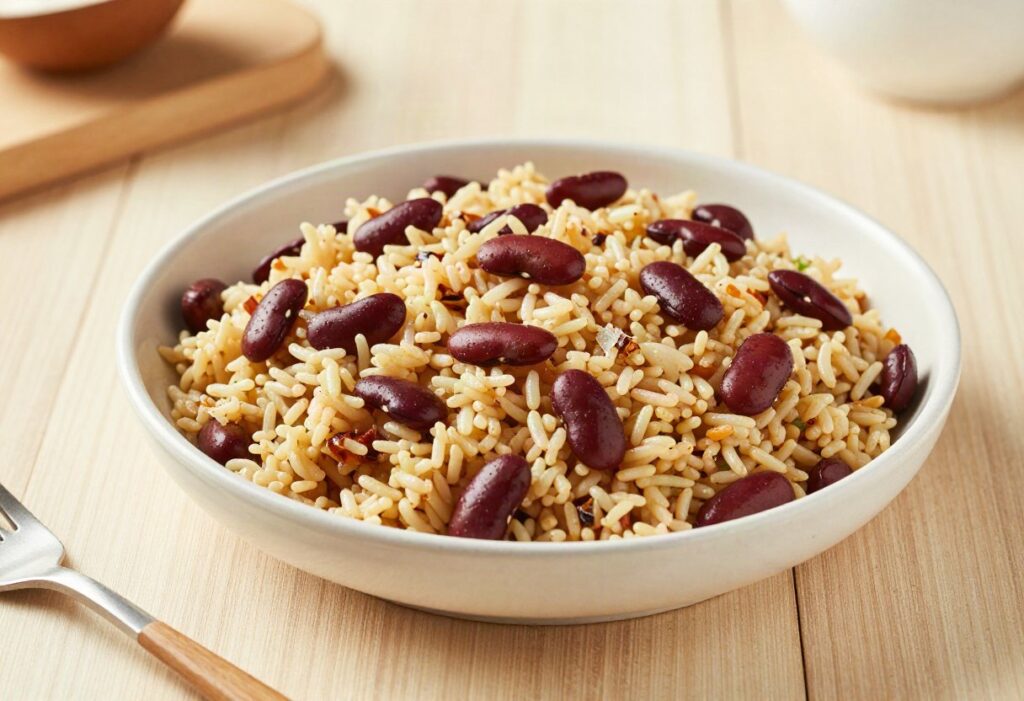 West Indian rice and peas
