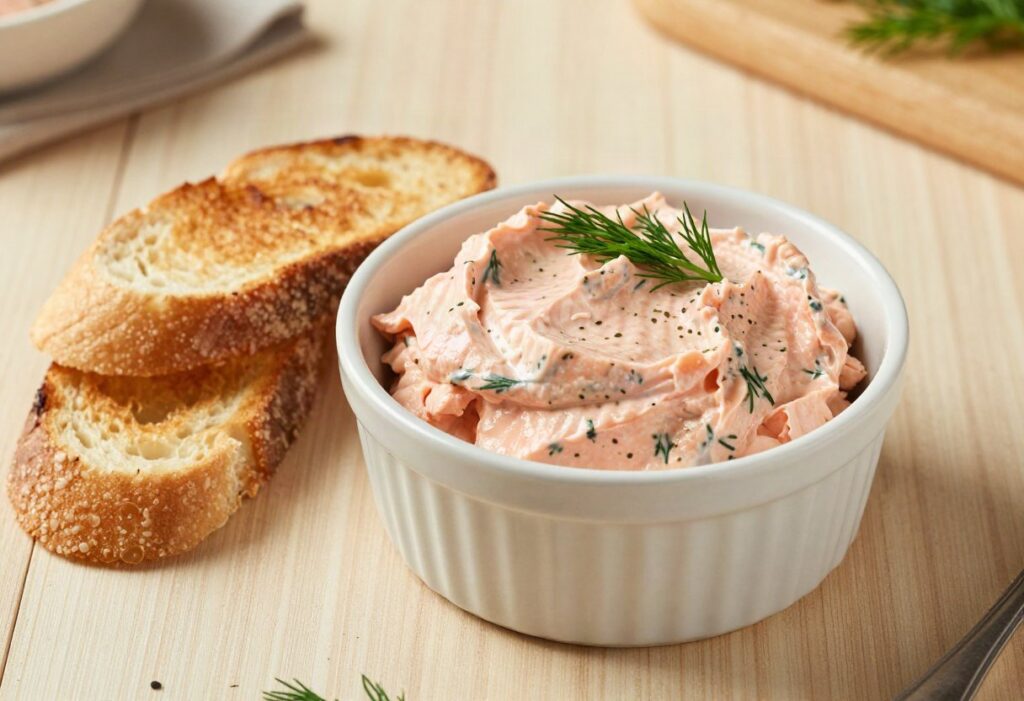 Salmon rillettes
