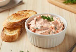 Salmon rillettes