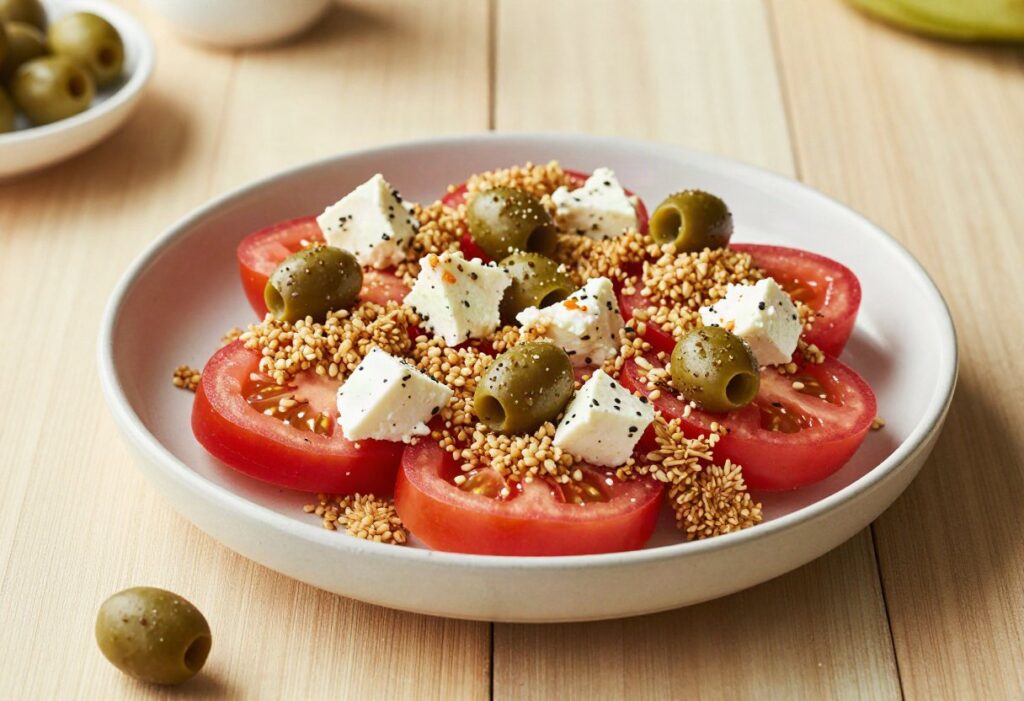 Cretan salad (dakos)