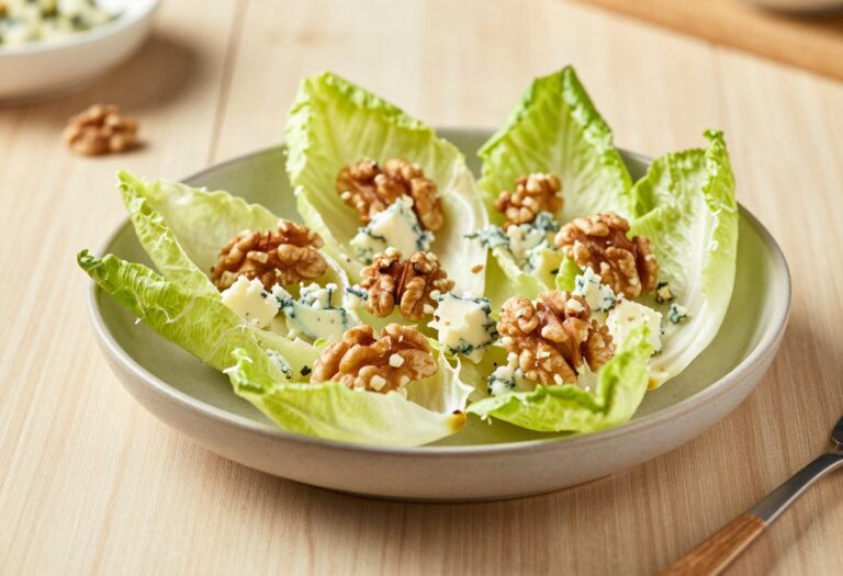 Salade d&rsquo;endives, noix et bleu