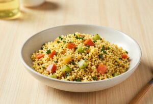 Salade de millet aux légumes