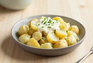 Potato salad with vinaigrette