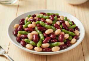 Salade de trois haricots