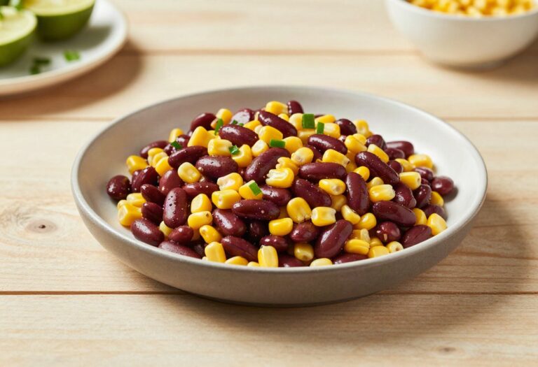 Salade mexicaine haricots et maïs
