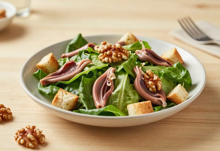 Salade périgourdine allégée