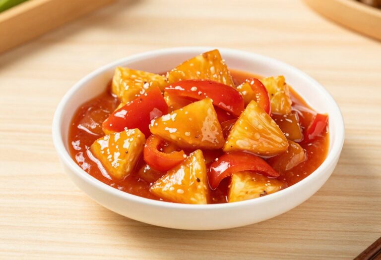 Sweet and sour pineapple sauce