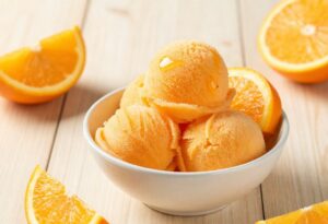 Orange sorbet