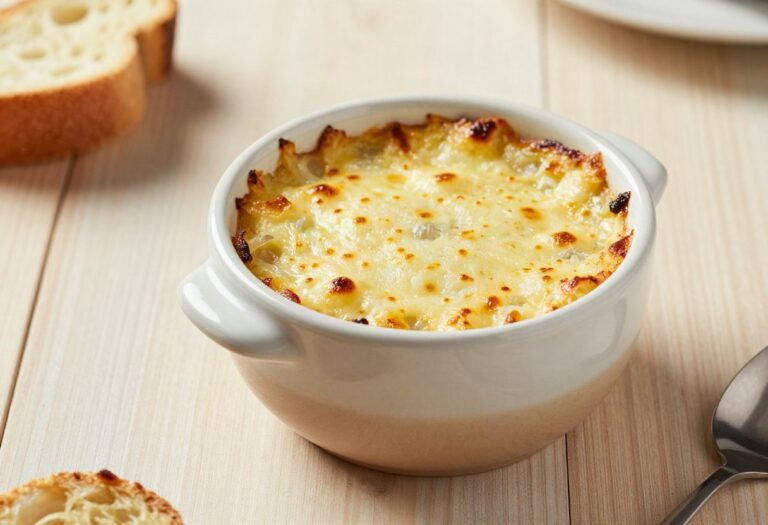 Soupe à l&rsquo;oignon gratinée