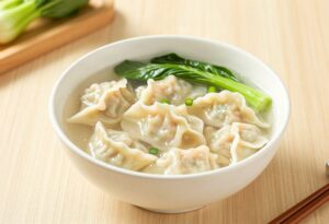 Soupe de wontons légère