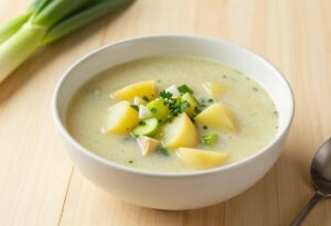 Soupe poireau et pomme de terre